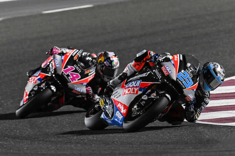 Moto2-Rookie Tony Arbolino auf den Spuren von Marcel Schrötter