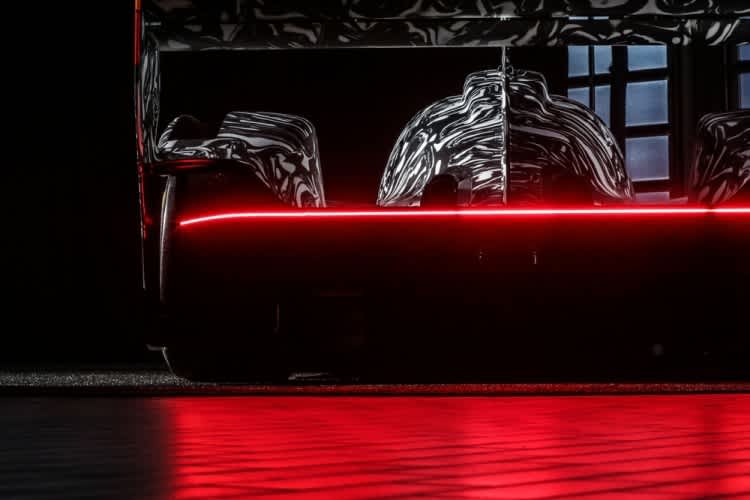 So soll das Heck des Porsche LMDh aussehen