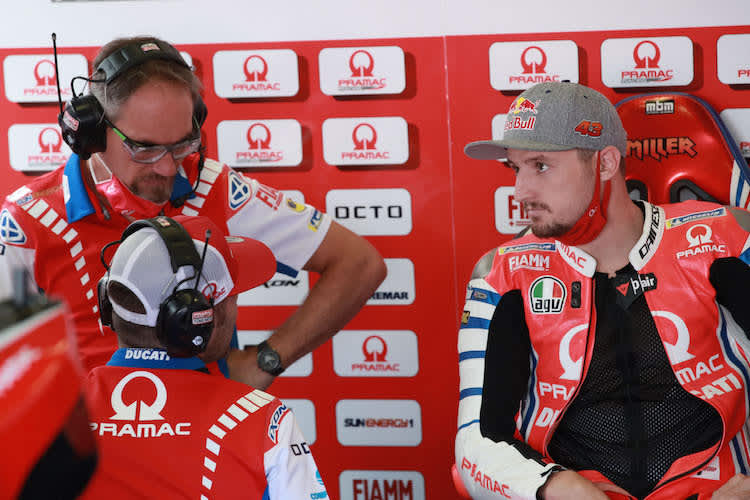 Jack Miller: «Ich denke ehrlich gesagt nicht, dass die Jungs permanent am Funk hängen werden»