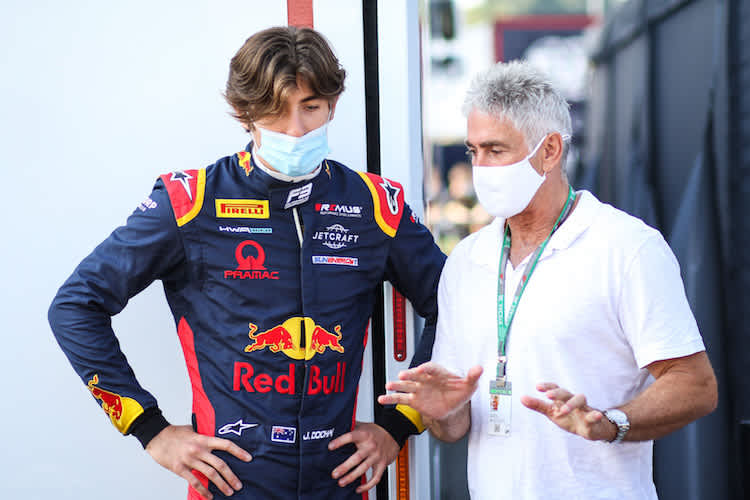 Jack Doohan mit seinem Vater Mick