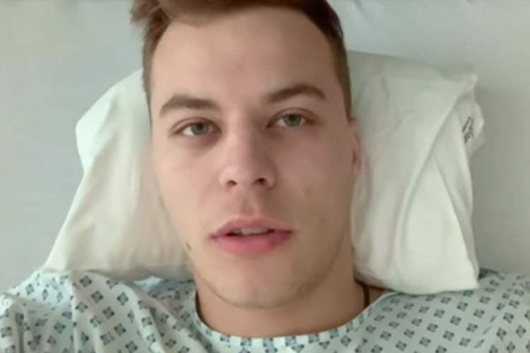 Henry Jacobi wurde an der Wirbelsäule operiert