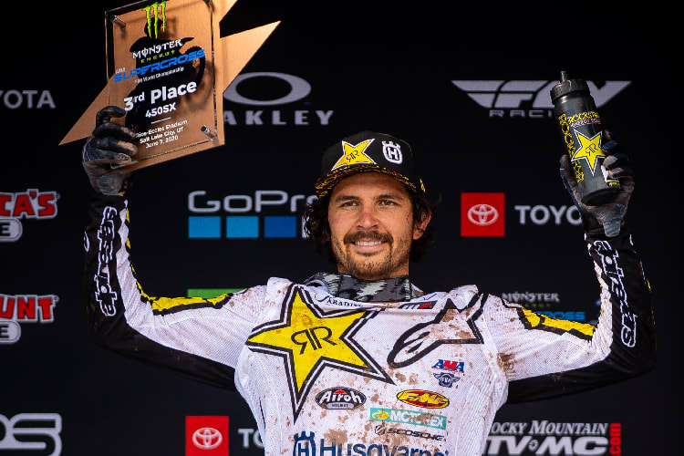 Jason Anderson holte wieder einen Podestplatz