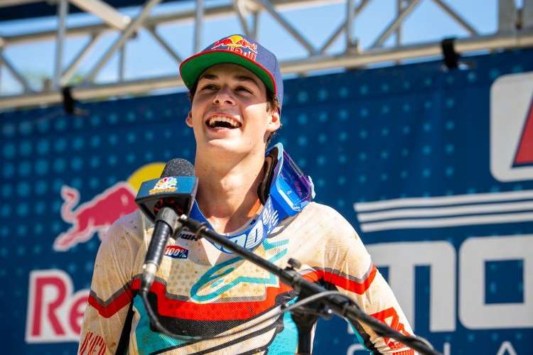 Jett Lawrence gewann das Ironman National