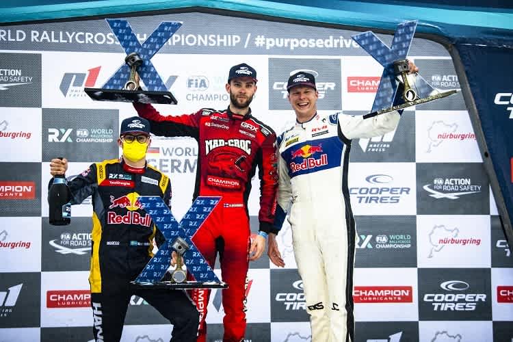 Kevin Hansen, Niclas Grönholm, Johan Kristoffersson