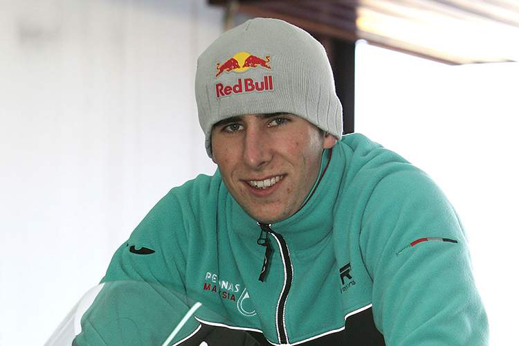 Ein Bild von Craig Jones 2008 in Monza