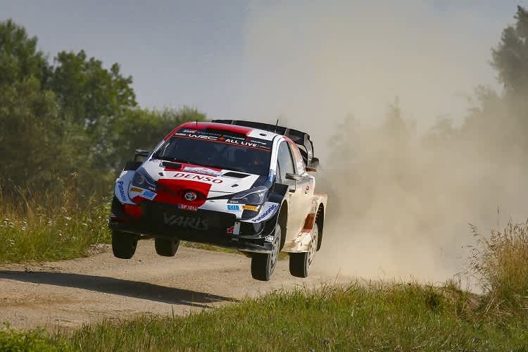 Kalle Rovanperä mit Bestzeit im Shakedown