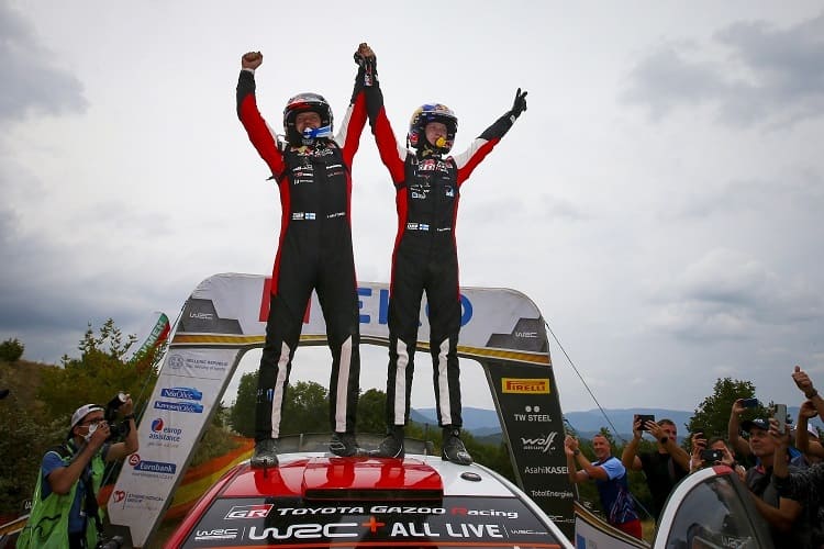 Jonne Halttunen und Kalle Rovanperä 