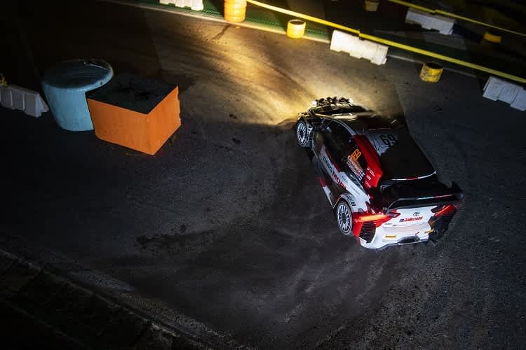 Kalle Rovanperä beim Shakedown