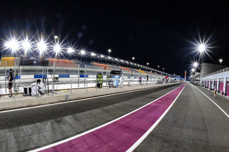Der Losail Circuit erwartet die MotoGP-Asse, aber keine Zuschauer