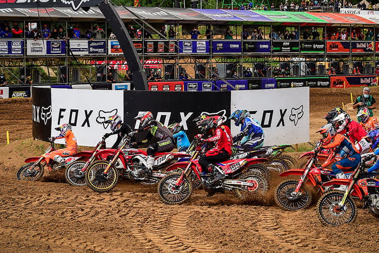 Die Motocross-WM gastiert an diesem Wochenende in Kegums