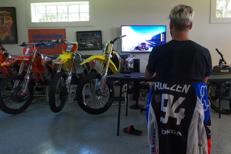 Ken Roczen im PlayStation-Training