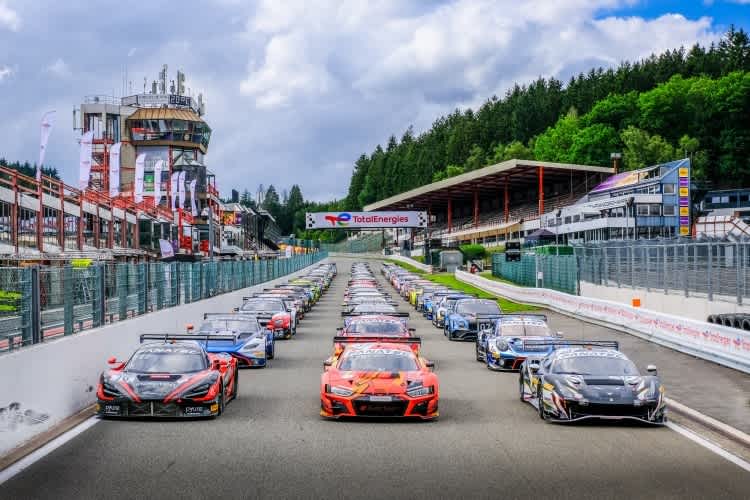 Das sind die 58 GT3-Fahrzeuge der 24h Spa 2021