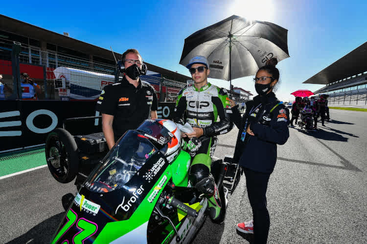 Max Kofler vor dem letzten Start der Saison 2020