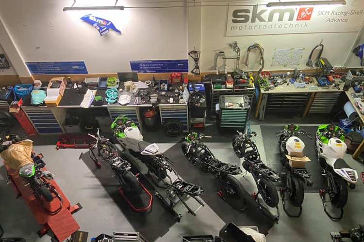 In der SKM Werkstatt ist alles bereit