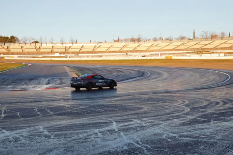 Die neue Kurve 10 auf dem Catalunya-Circuit