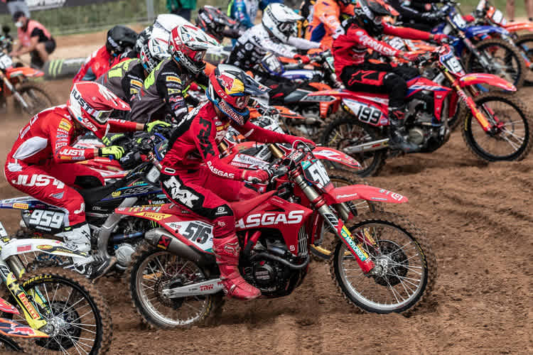 Simon Längenfelder legte zwei gute Starts hin