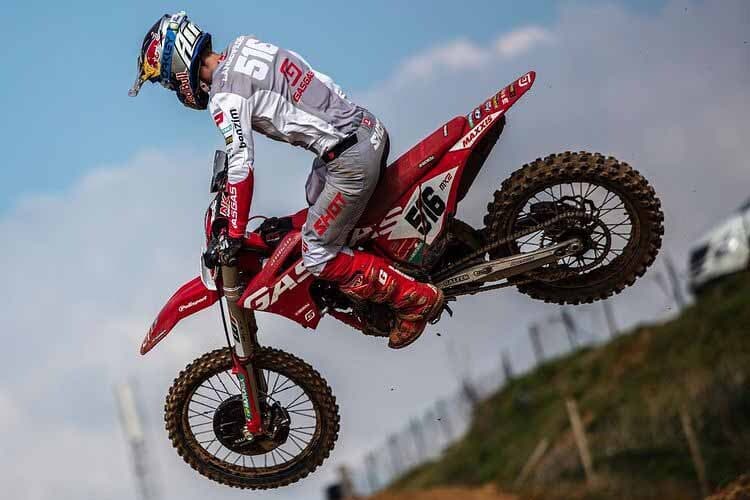 Simon Längenfelder auf der GASGAS