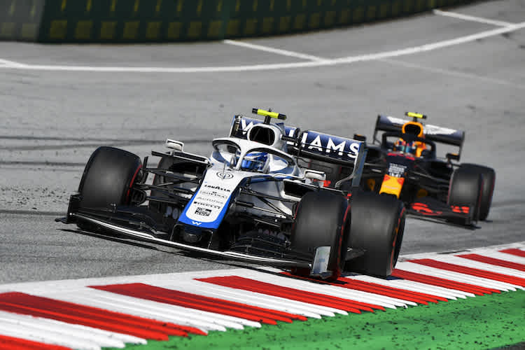 Nicholas Latifi beim Grossen Preis von Österreich