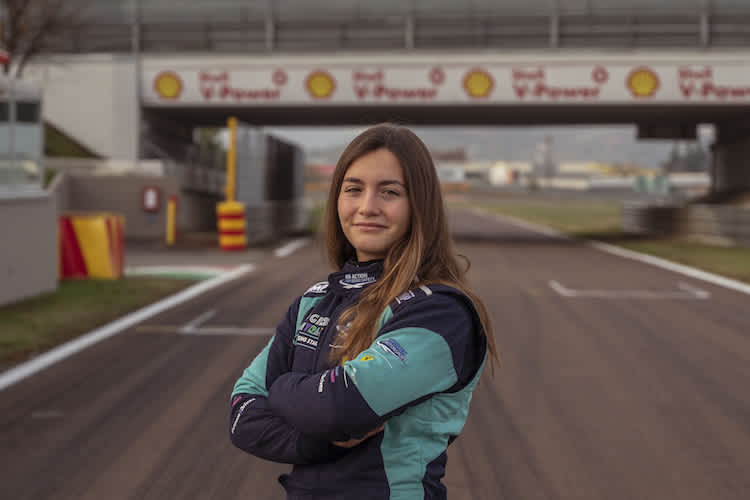 Laura Camps Torras ist nun Teil der «Ferrari Driver Academy»