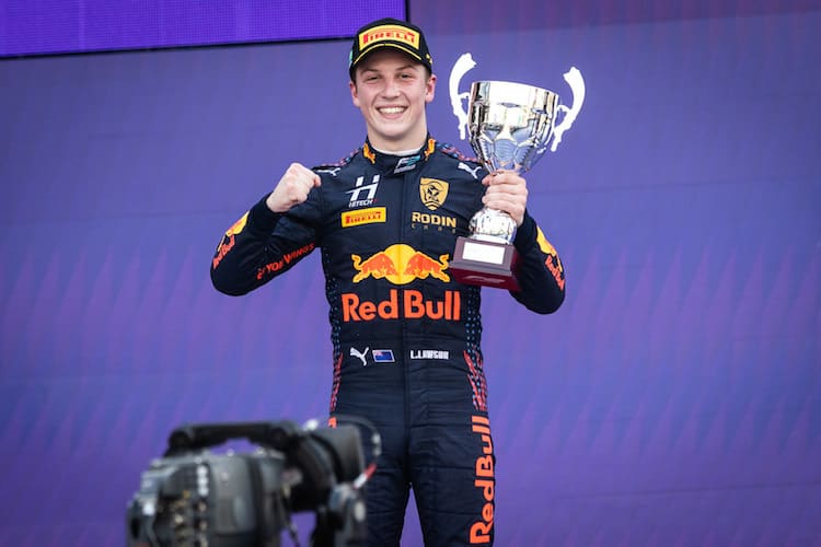 Liam Lawson durfte viele Formel-1-Kilometer sammeln