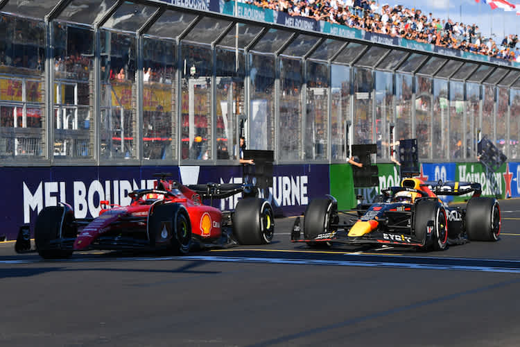 Leclerc gegen Verstappen