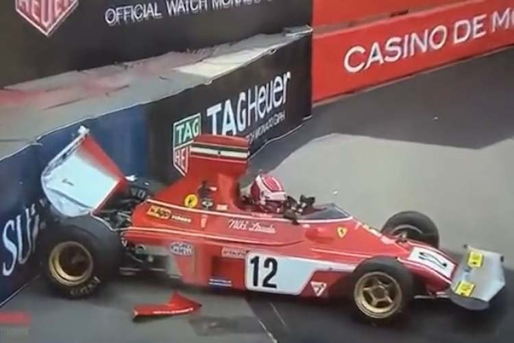 Charles Leclerc: Abflug im Ferrari 312 B3-74