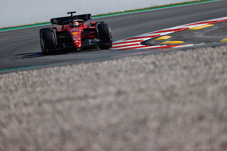 Charles Leclerc drehte im dritten Training die schnellste Runde