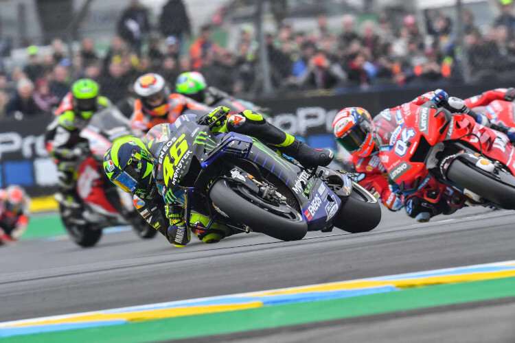 Valentino Rossi, Andrea Dovizioso und Co. kehren nächste Woche auf den Circuit Bugatti zurück