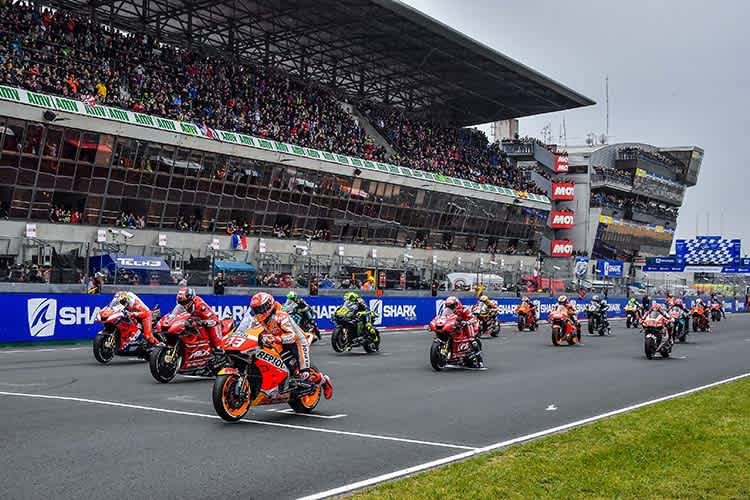 Le Mans-GP-Start 2019: Meistens ist es im Mai an der Sarthe kühl und nass