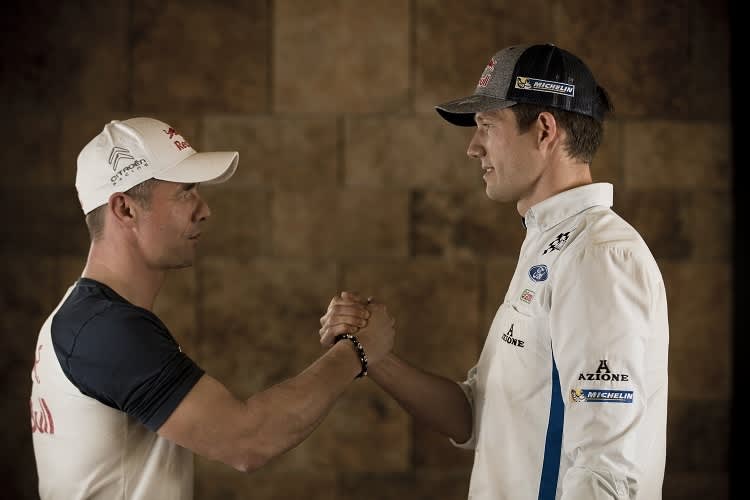 Sebastien Loeb und Sebastien Ogier