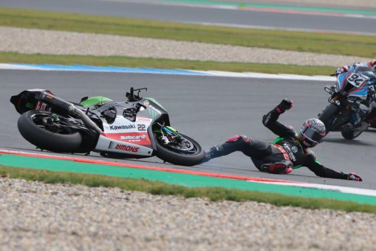 Alex Lowes: Zweiter Rennsturz in der Superbike-WM 2021