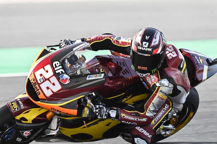 Sam Lowes schnappte sich die Tagesbestzeit in der Moto2-Klasse