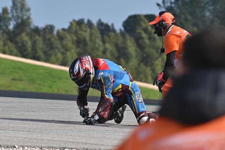 Sam Lowes ist angeschlagen