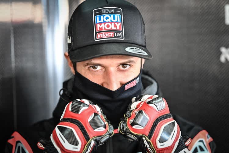 Thomas Lüthi blickt nicht begeistert drein