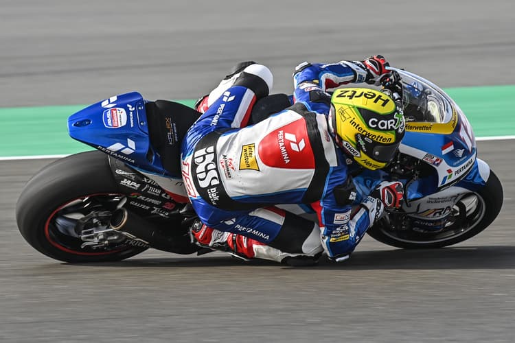 Thomas Lüthi war am Freitag noch zu langsam