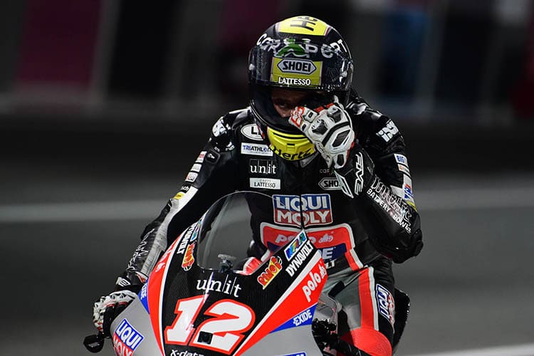 Tom Lüthi: Platz 10 beim Katar-GP 