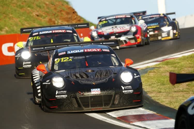 Siegerauto der 12h Bathurst 2019: Der Porsche 911 GT3 R von Dirk Werner, Matt Campbell und Dennis Olsen