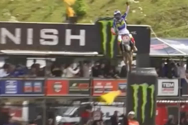 Jago Geerts gewann den ersten Lauf in Maggiora