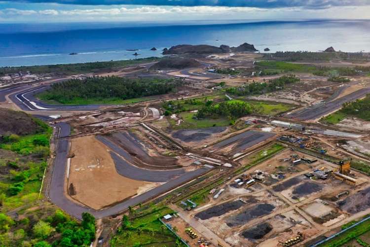 So sah der Mandalika Street Circuit im April 2021 aus