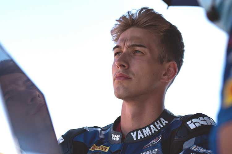Marcel Brenner: Guter Testeinstand in der versammelten Supersport-WM-Elite