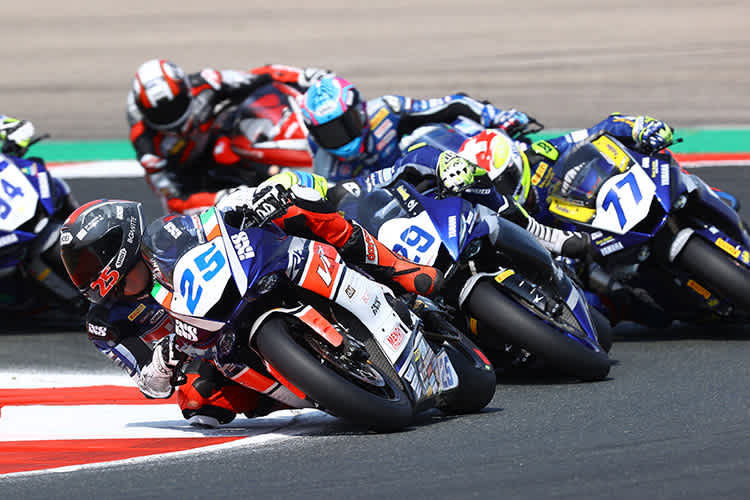 Marcel Schrötter ist im virtuellen Moto2-Rennen von Silverstone wieder dabei