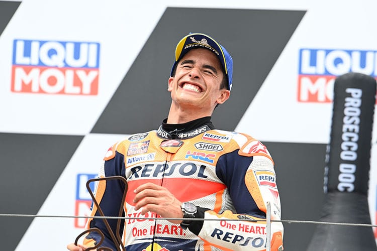 Wieder an der Spitze: Marc Márquez