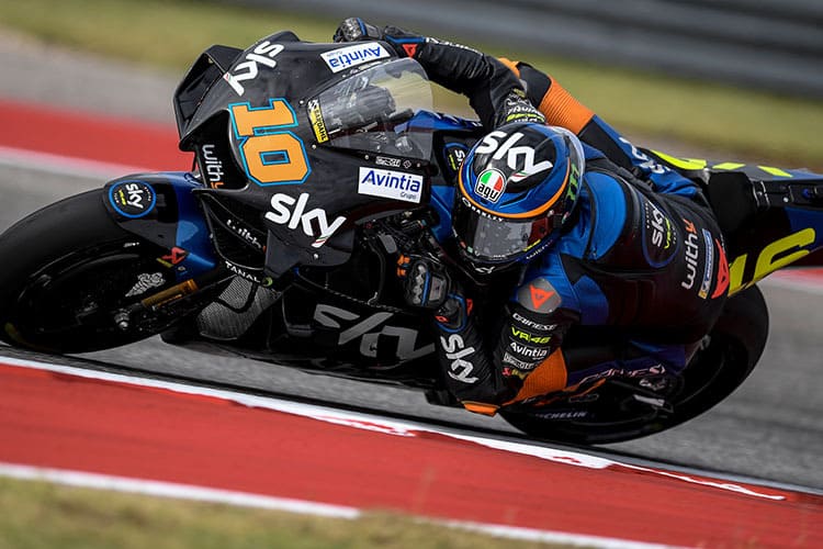 Luca Marini auf der Ducati GP20