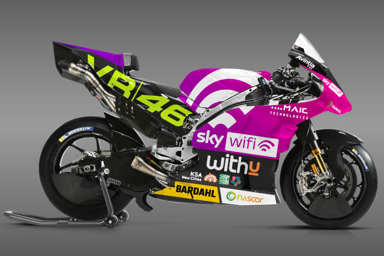 So soll die Ducati von Luca Marini in Misano aussehen