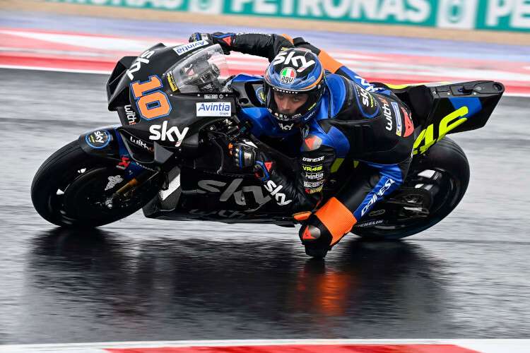 Voller Fokus bei Luca Marini