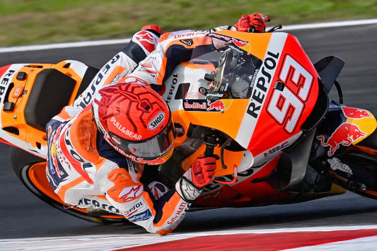 Honda-Speerspitze Marc Márquez