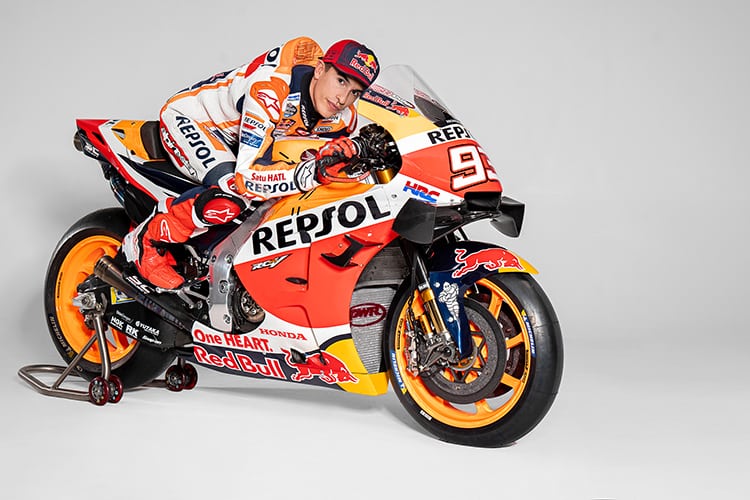Marc Márquez auf der 2021-Honda