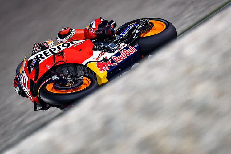 Weltmeister Marc Márquez beim Katar-Test im Februar 2020