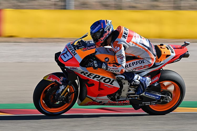 Beim Teruel-GP lief es für Alex Márquez nicht nach Plan
