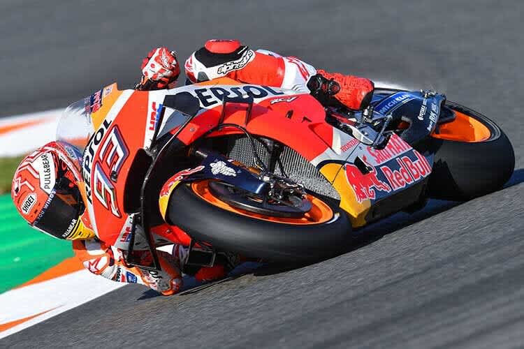 Marc Márquez beim Valencia-GP 2019
